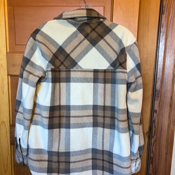 Thread & Supply  Button-Up Plaid Jacket - Picture 3 of 3